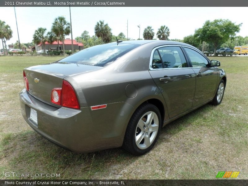 Mocha Steel Metallic / Cocoa/Cashmere 2011 Chevrolet Malibu LS