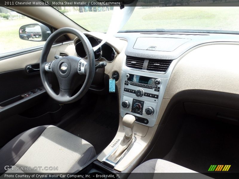 Mocha Steel Metallic / Cocoa/Cashmere 2011 Chevrolet Malibu LS