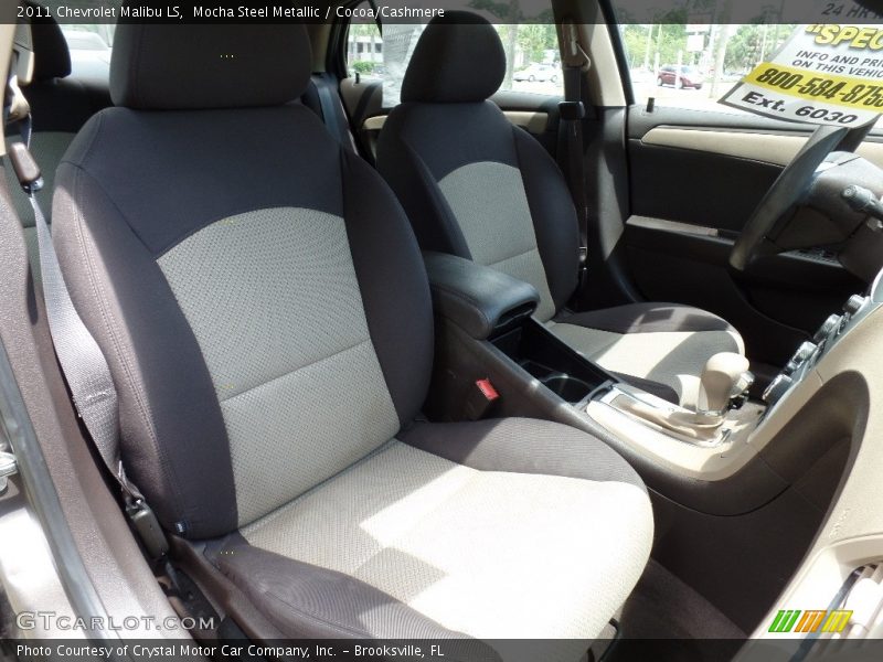 Mocha Steel Metallic / Cocoa/Cashmere 2011 Chevrolet Malibu LS