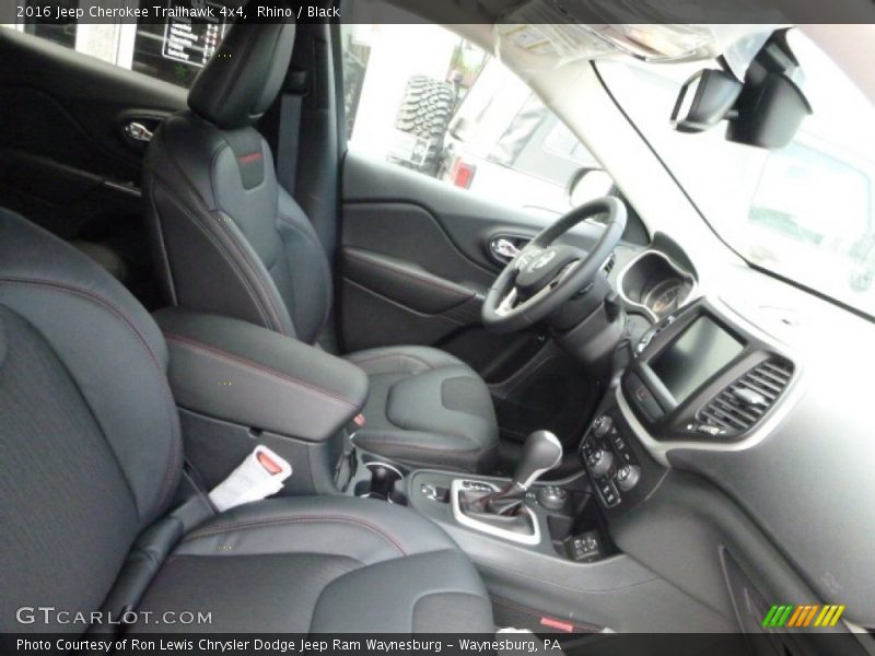 Rhino / Black 2016 Jeep Cherokee Trailhawk 4x4