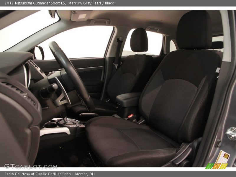 Mercury Gray Pearl / Black 2012 Mitsubishi Outlander Sport ES