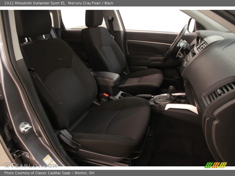 Mercury Gray Pearl / Black 2012 Mitsubishi Outlander Sport ES