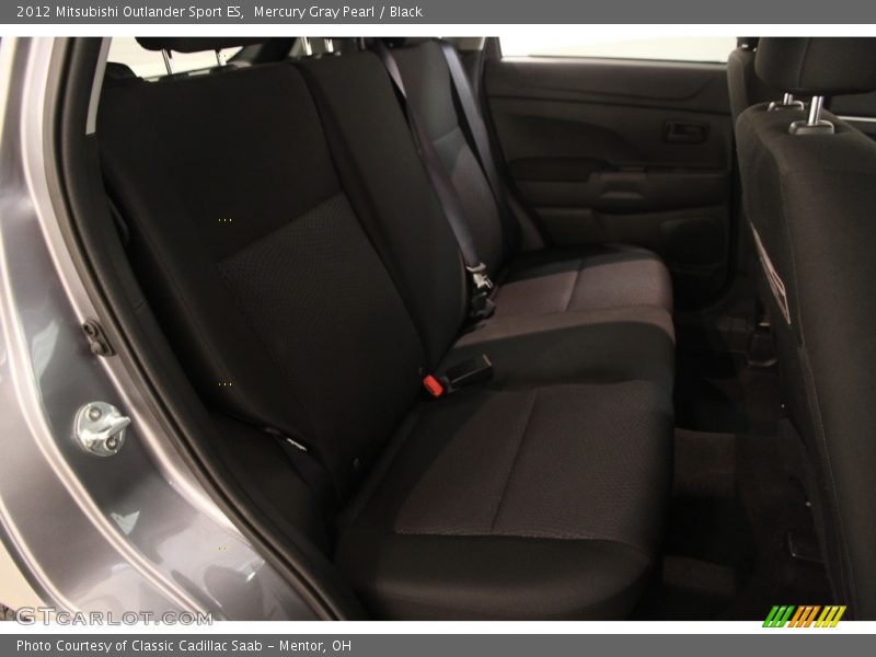 Mercury Gray Pearl / Black 2012 Mitsubishi Outlander Sport ES