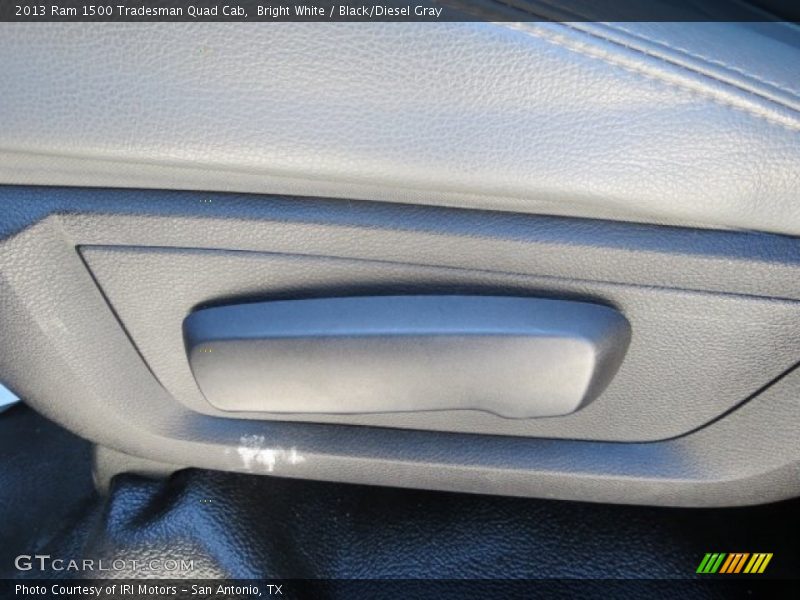Bright White / Black/Diesel Gray 2013 Ram 1500 Tradesman Quad Cab