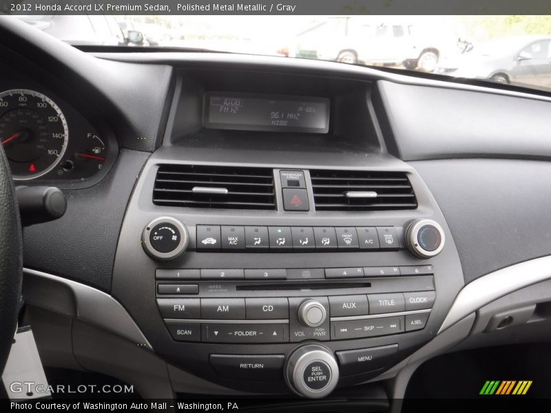 Polished Metal Metallic / Gray 2012 Honda Accord LX Premium Sedan