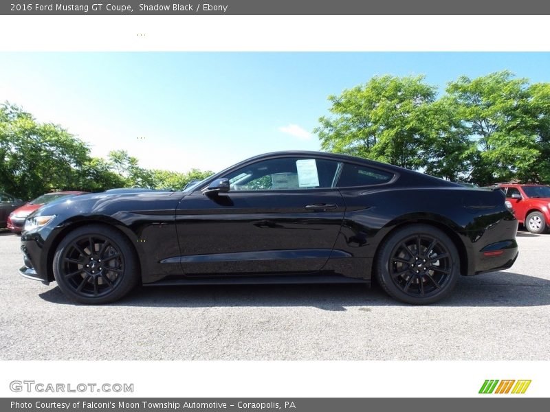Shadow Black / Ebony 2016 Ford Mustang GT Coupe