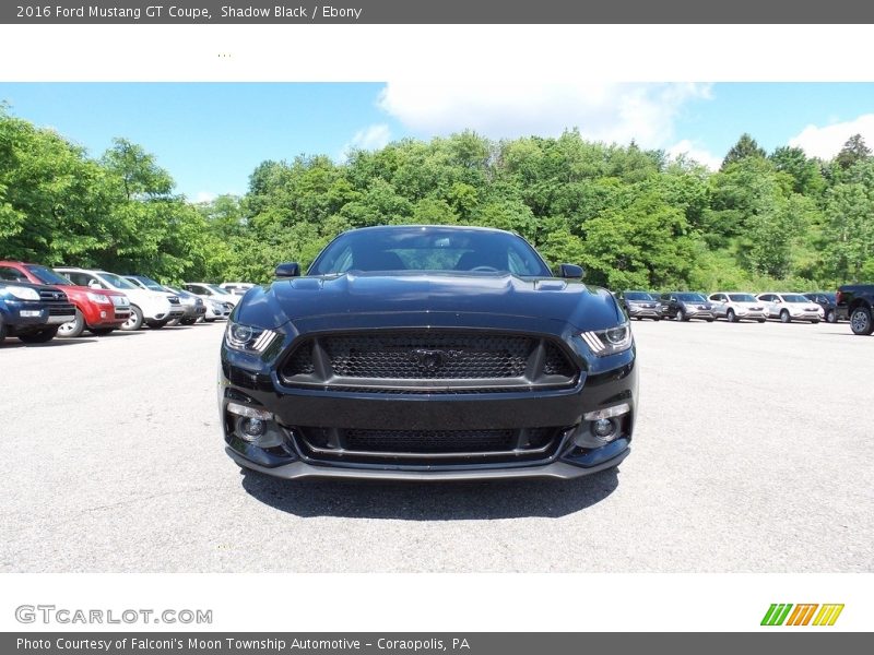Shadow Black / Ebony 2016 Ford Mustang GT Coupe