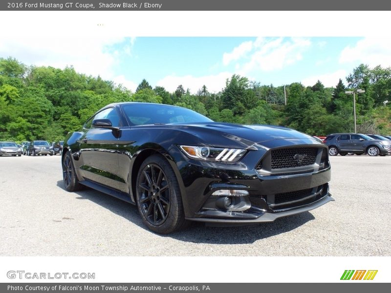 Shadow Black / Ebony 2016 Ford Mustang GT Coupe