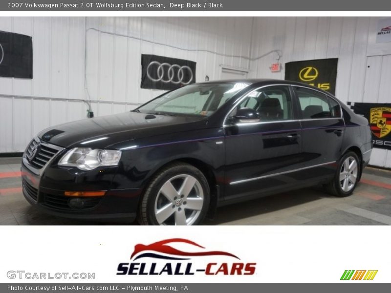 Deep Black / Black 2007 Volkswagen Passat 2.0T Wolfsburg Edition Sedan