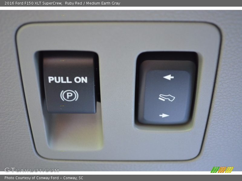 Ruby Red / Medium Earth Gray 2016 Ford F150 XLT SuperCrew