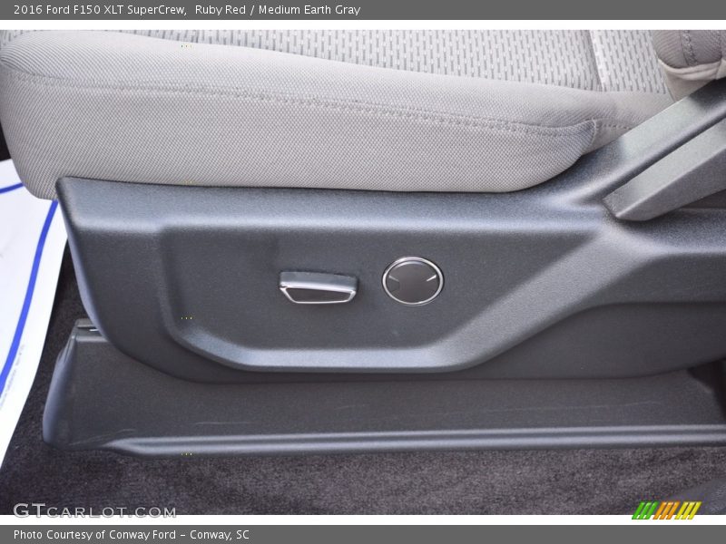 Ruby Red / Medium Earth Gray 2016 Ford F150 XLT SuperCrew