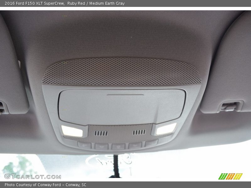 Ruby Red / Medium Earth Gray 2016 Ford F150 XLT SuperCrew