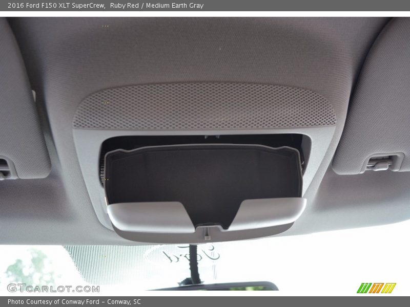 Ruby Red / Medium Earth Gray 2016 Ford F150 XLT SuperCrew