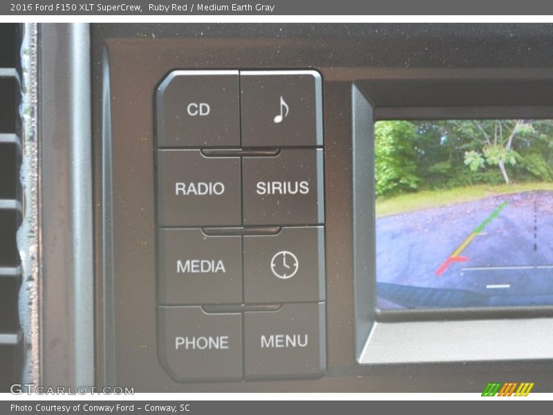 Ruby Red / Medium Earth Gray 2016 Ford F150 XLT SuperCrew