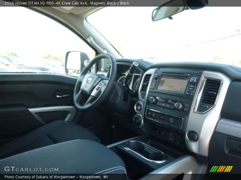 Magnetic Black / Black 2016 Nissan TITAN XD PRO-4X Crew Cab 4x4
