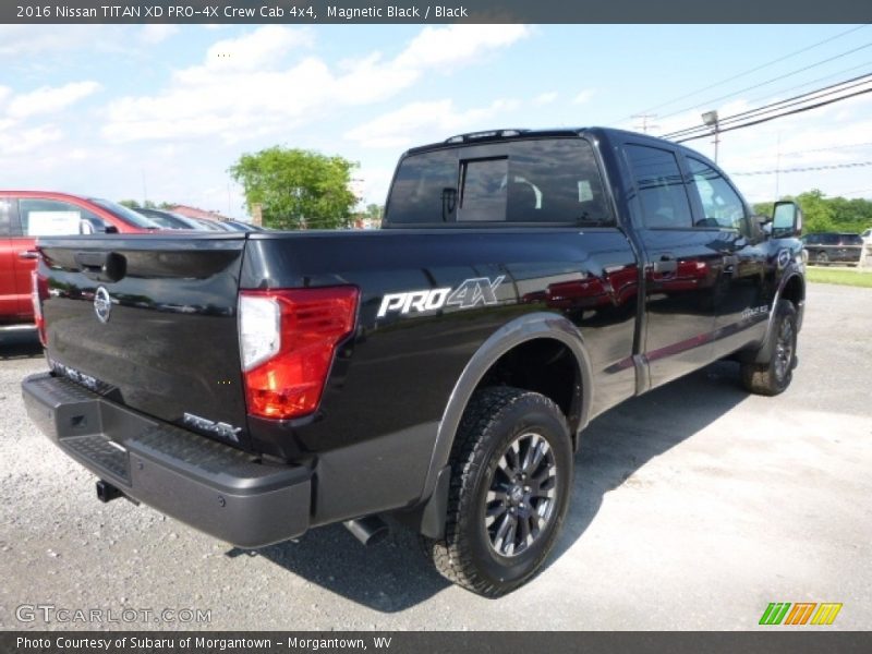Magnetic Black / Black 2016 Nissan TITAN XD PRO-4X Crew Cab 4x4