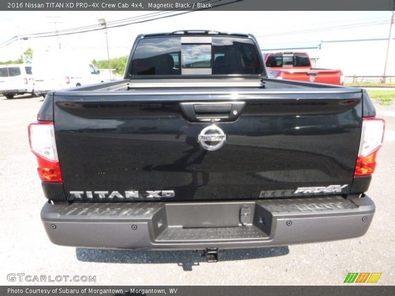 Magnetic Black / Black 2016 Nissan TITAN XD PRO-4X Crew Cab 4x4