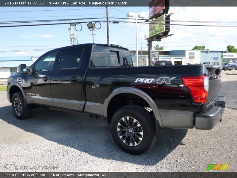 Magnetic Black / Black 2016 Nissan TITAN XD PRO-4X Crew Cab 4x4