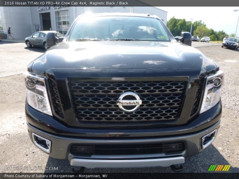 Magnetic Black / Black 2016 Nissan TITAN XD PRO-4X Crew Cab 4x4