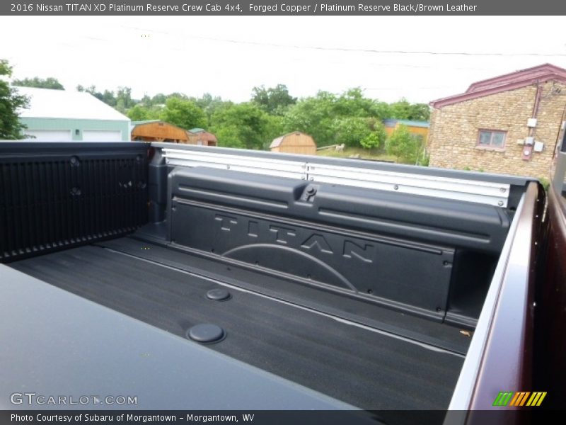 Forged Copper / Platinum Reserve Black/Brown Leather 2016 Nissan TITAN XD Platinum Reserve Crew Cab 4x4