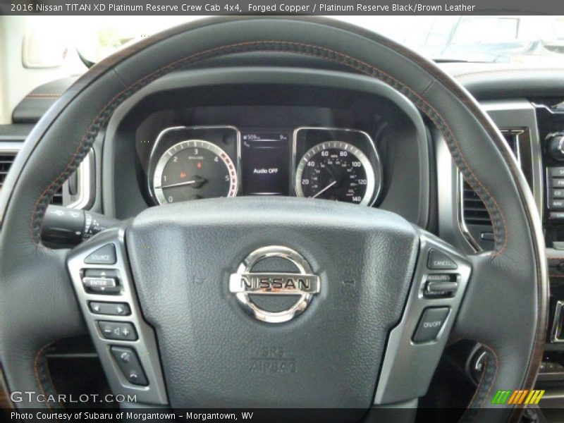  2016 TITAN XD Platinum Reserve Crew Cab 4x4 Steering Wheel