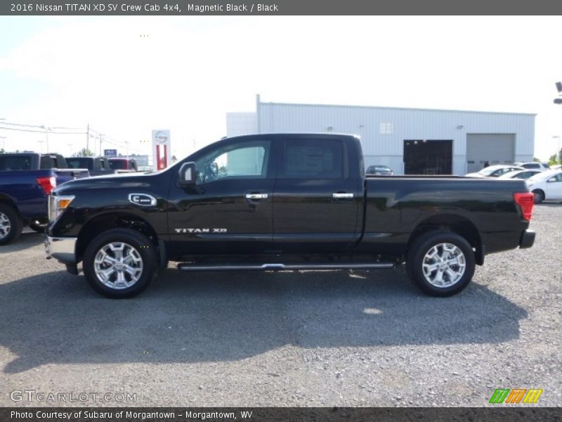 Magnetic Black / Black 2016 Nissan TITAN XD SV Crew Cab 4x4