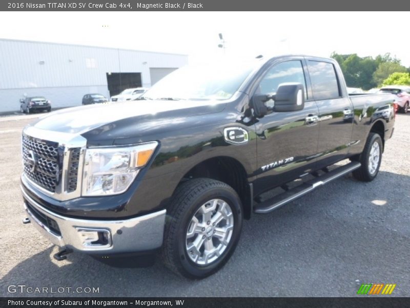 Magnetic Black / Black 2016 Nissan TITAN XD SV Crew Cab 4x4
