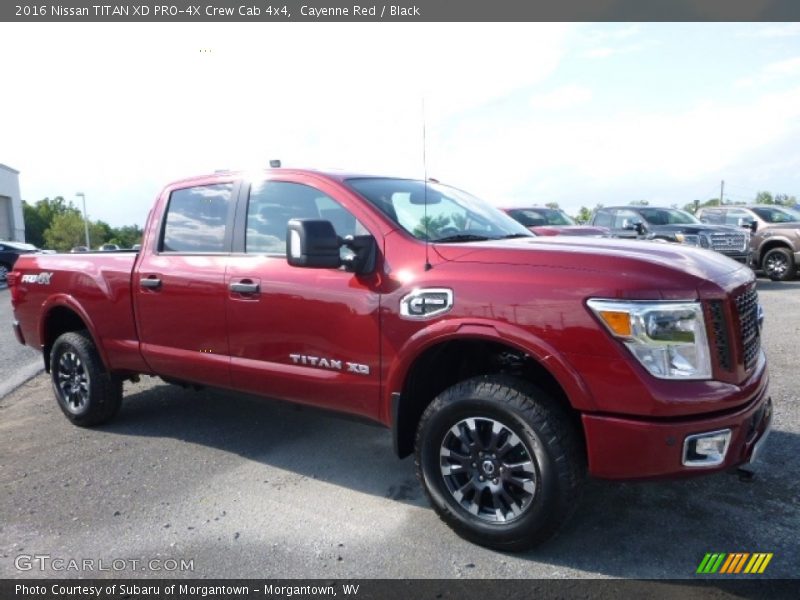 Front 3/4 View of 2016 TITAN XD PRO-4X Crew Cab 4x4