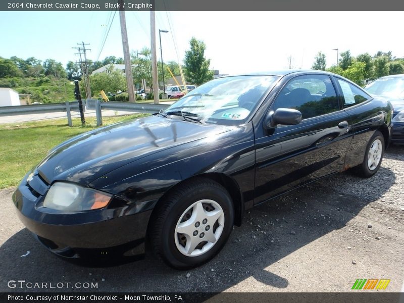 Black / Graphite 2004 Chevrolet Cavalier Coupe