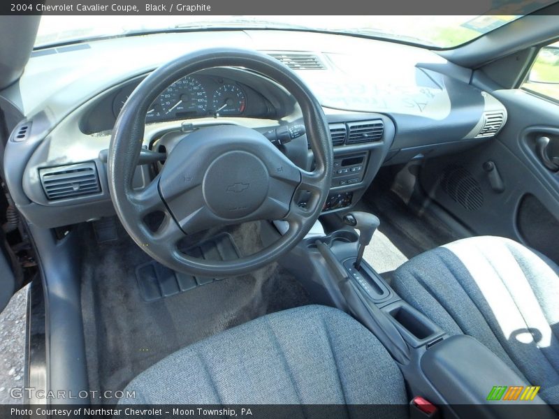 Black / Graphite 2004 Chevrolet Cavalier Coupe