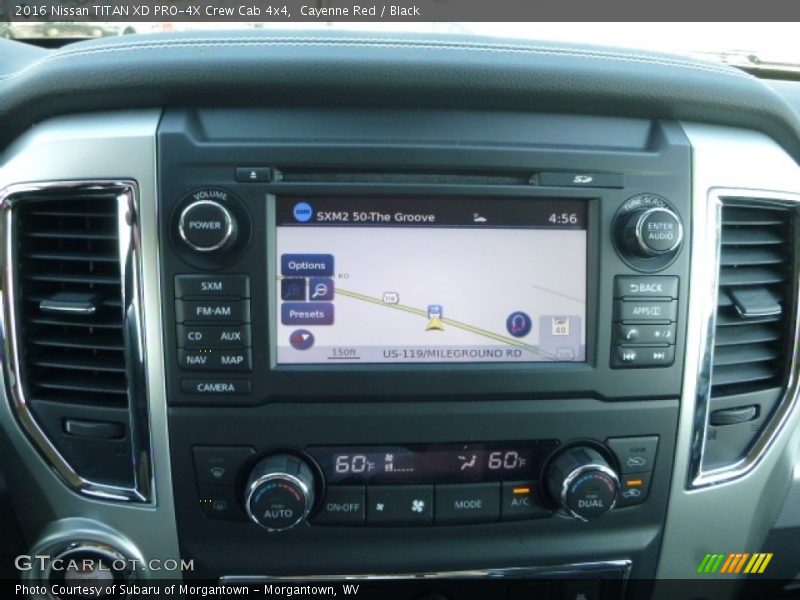 Controls of 2016 TITAN XD PRO-4X Crew Cab 4x4