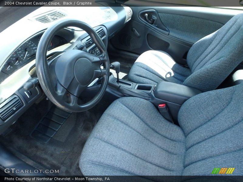 Black / Graphite 2004 Chevrolet Cavalier Coupe