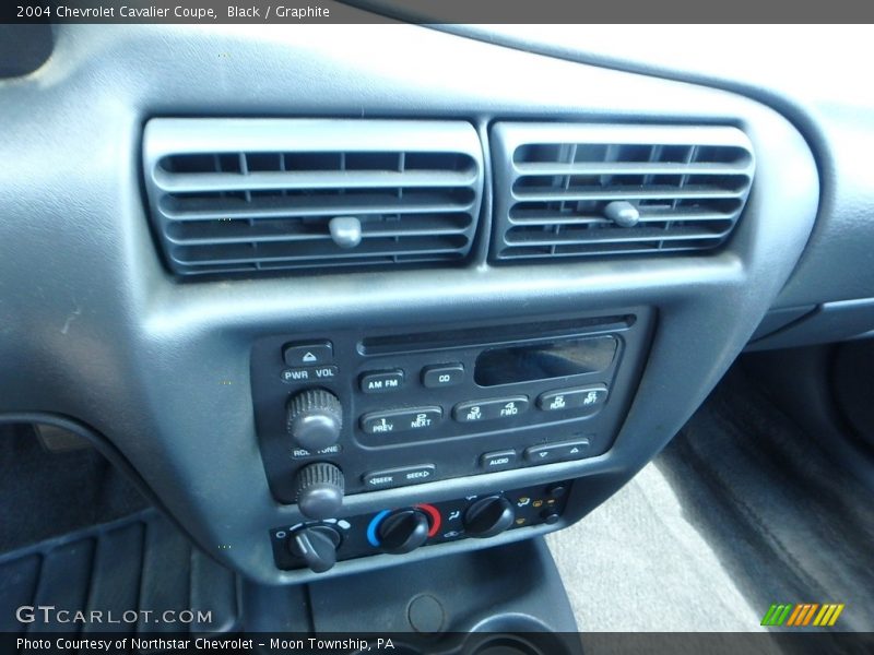 Black / Graphite 2004 Chevrolet Cavalier Coupe