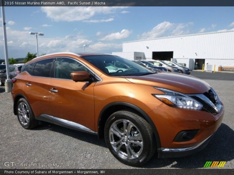 Front 3/4 View of 2016 Murano Platinum AWD