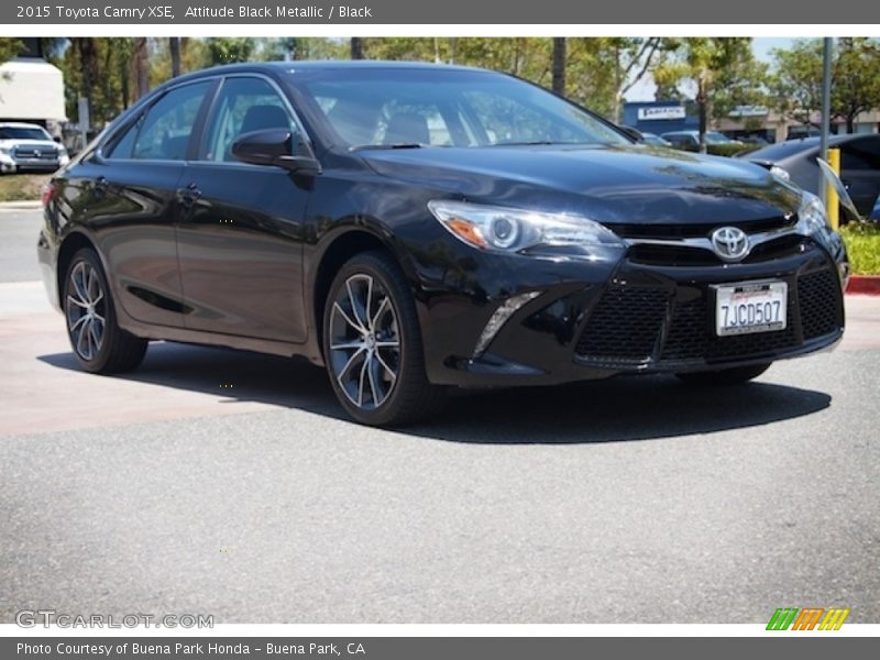 Attitude Black Metallic / Black 2015 Toyota Camry XSE