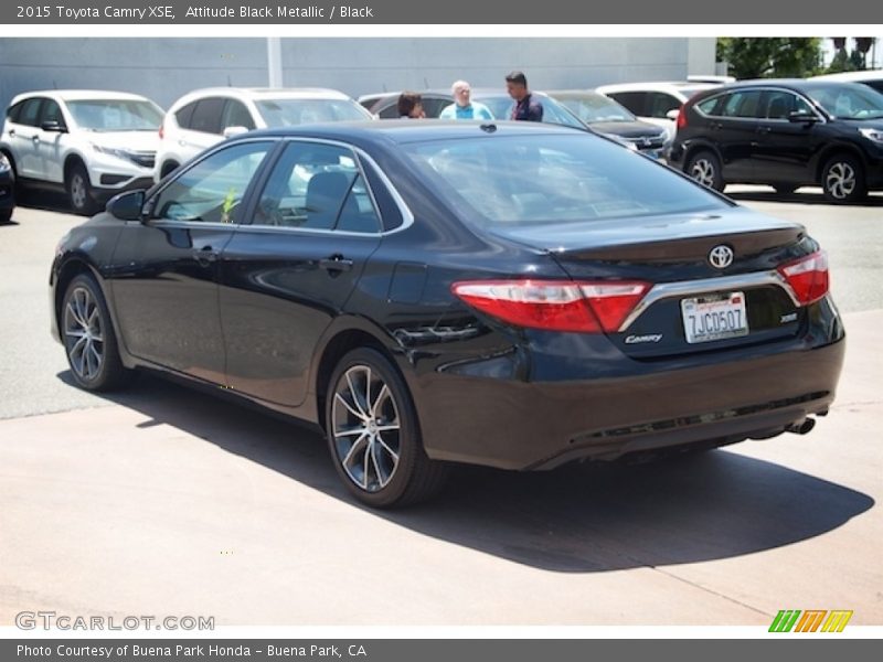 Attitude Black Metallic / Black 2015 Toyota Camry XSE