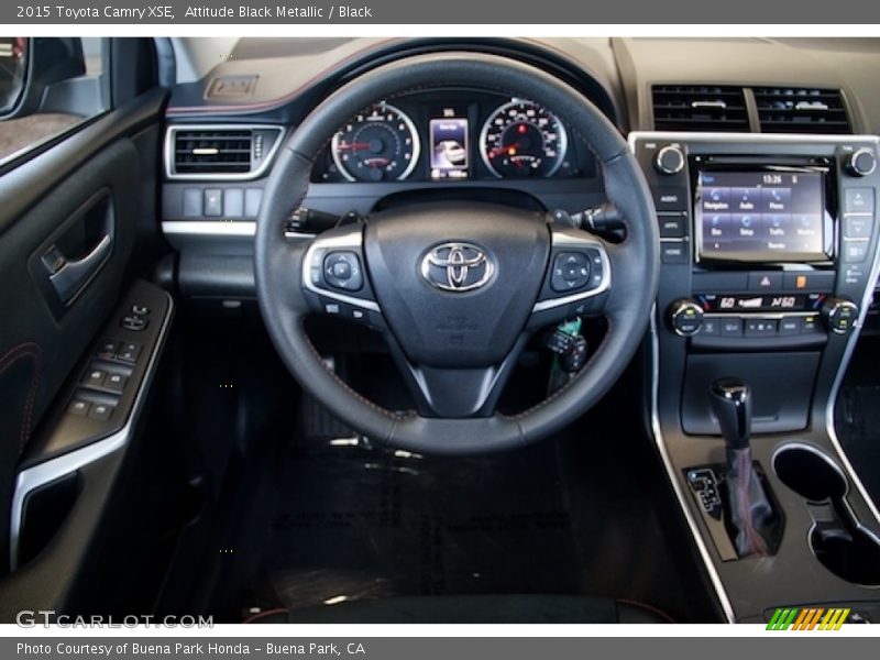 Attitude Black Metallic / Black 2015 Toyota Camry XSE