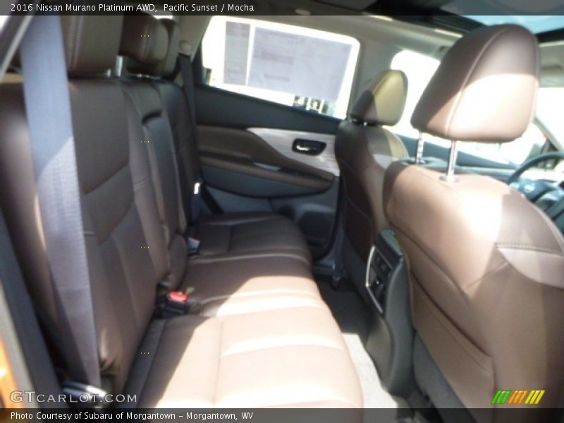 Pacific Sunset / Mocha 2016 Nissan Murano Platinum AWD