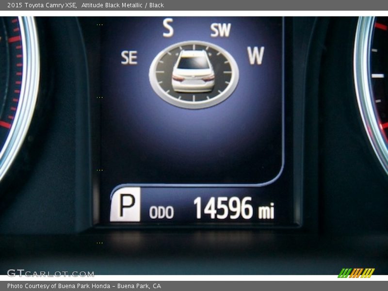 Attitude Black Metallic / Black 2015 Toyota Camry XSE