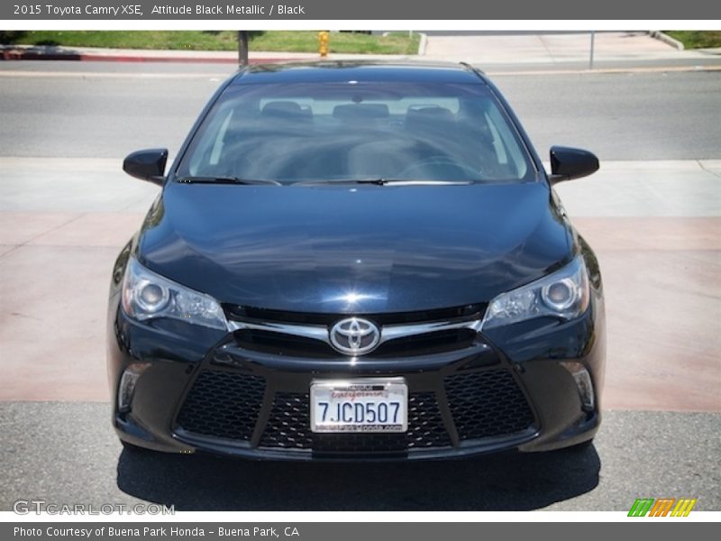 Attitude Black Metallic / Black 2015 Toyota Camry XSE