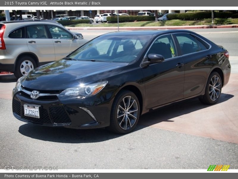 Attitude Black Metallic / Black 2015 Toyota Camry XSE