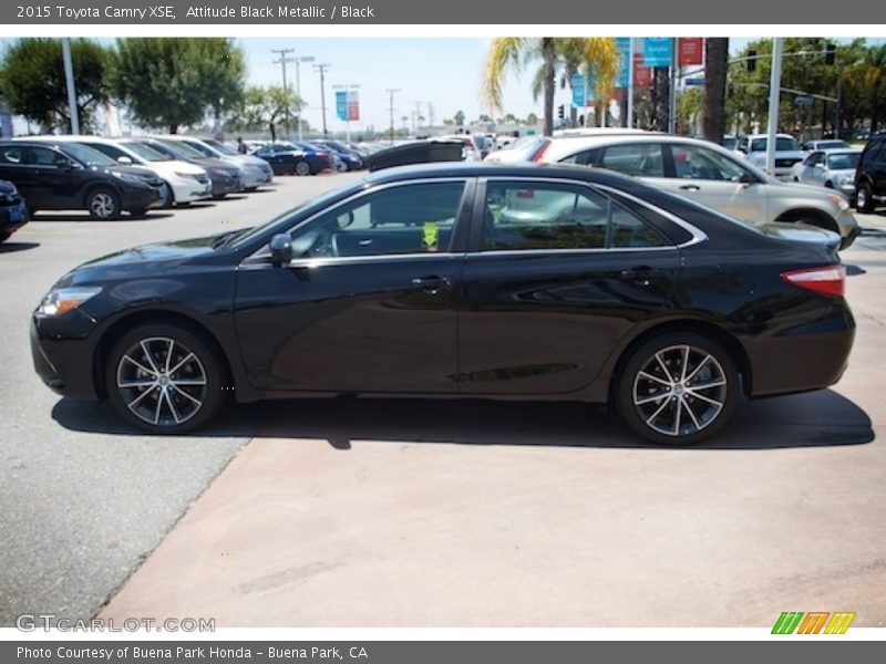 Attitude Black Metallic / Black 2015 Toyota Camry XSE