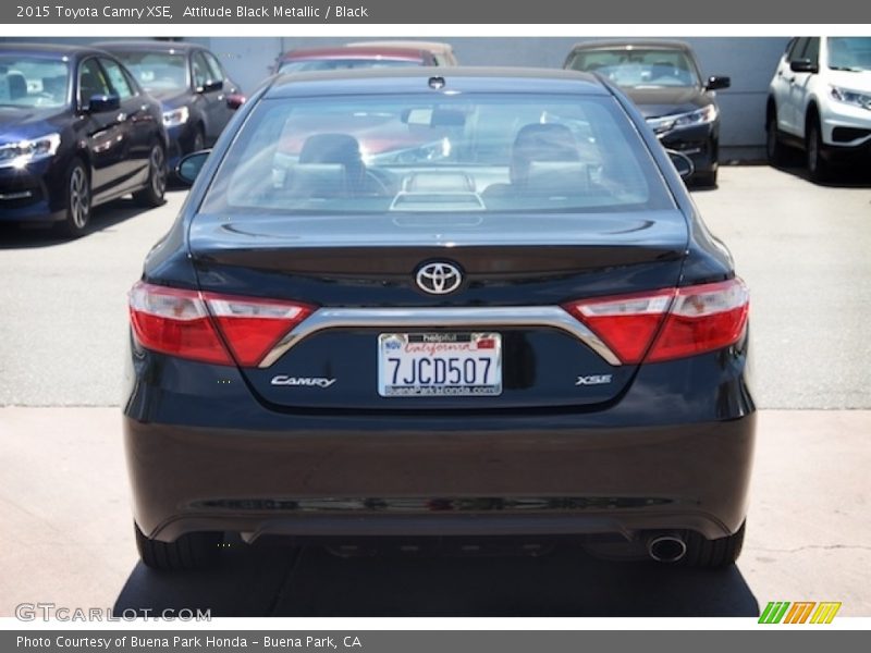 Attitude Black Metallic / Black 2015 Toyota Camry XSE