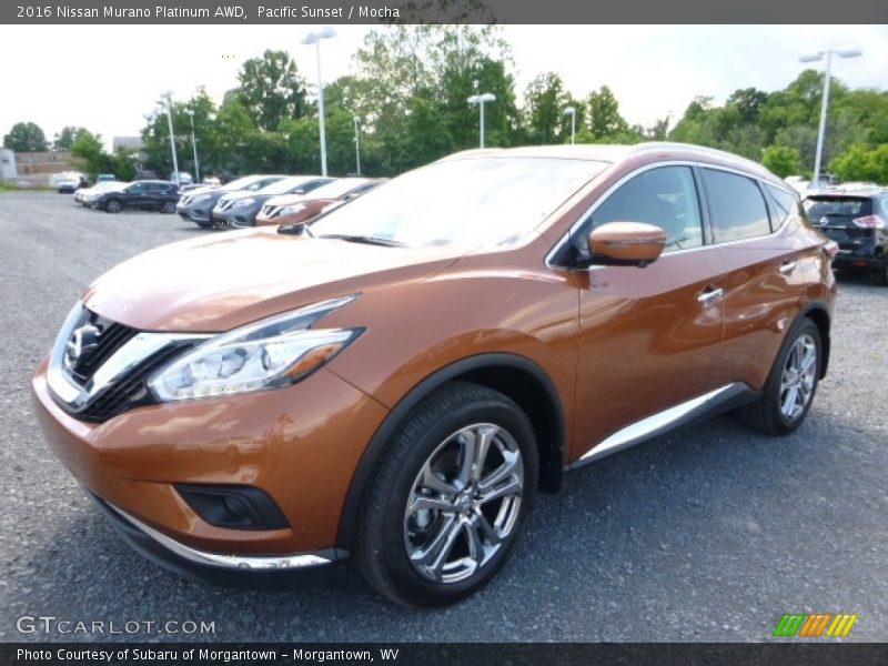 Pacific Sunset / Mocha 2016 Nissan Murano Platinum AWD