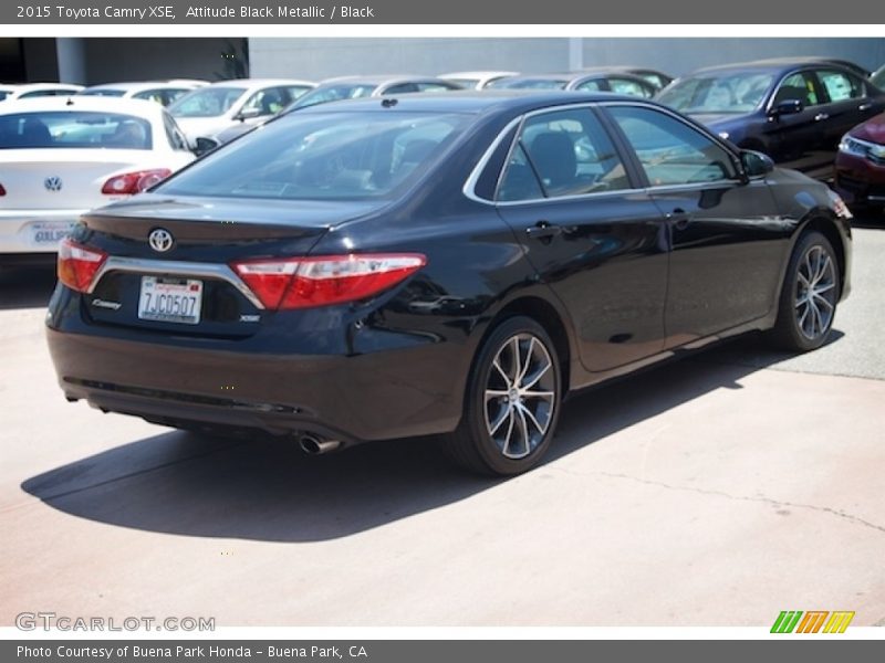 Attitude Black Metallic / Black 2015 Toyota Camry XSE