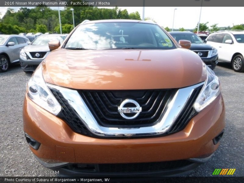 Pacific Sunset / Mocha 2016 Nissan Murano Platinum AWD