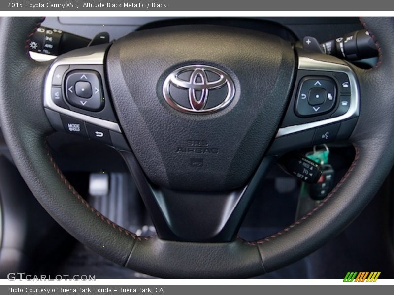Attitude Black Metallic / Black 2015 Toyota Camry XSE