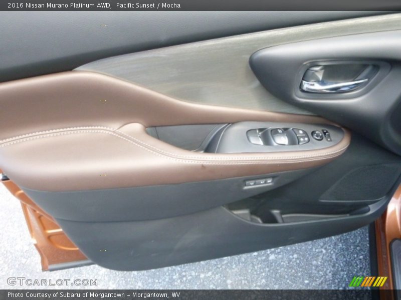 Pacific Sunset / Mocha 2016 Nissan Murano Platinum AWD