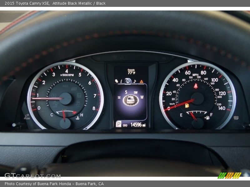 Attitude Black Metallic / Black 2015 Toyota Camry XSE