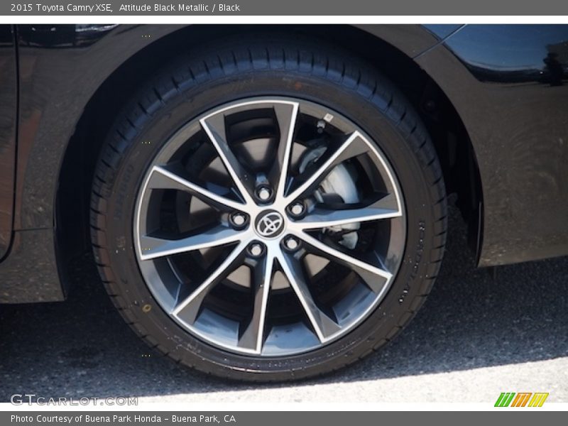 Attitude Black Metallic / Black 2015 Toyota Camry XSE